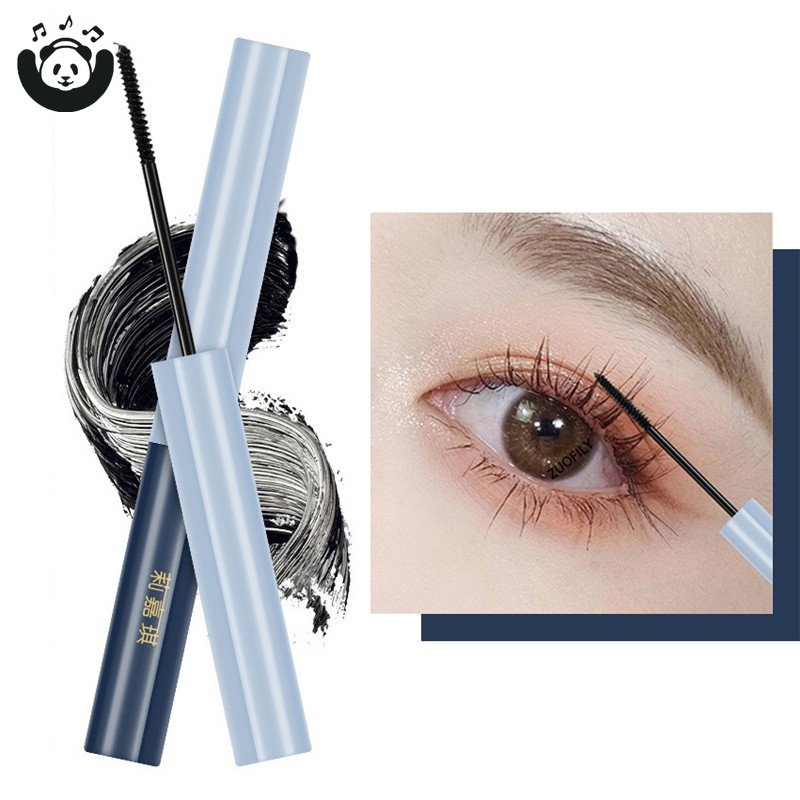 Mascara Màu Đen Đầu Cọ Siêu Mịn Chống Thấm Nước Không Nhòe Chuốt Dài Dày Và Cong Mi Tự Nhiên