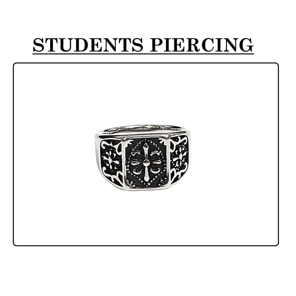 NHẪN CHỮ THẬP CHROMEHEARTS - NHẪN UNISEX THÉP 316L CAO CẤP KHÔNG HAN GỈ