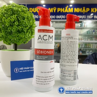 Sữa Rửa Mặt ACM Cho Da Mụn, Da Nhờn ACM Sebionex Cleansing Gel