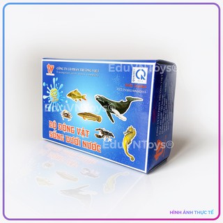 BỘ NHẬN BIẾT ĐỘNG VẬT SỐNG DƯỚI NƯỚC CHO TRẺ  - ĐỒ CHƠI GIÁO DỤC