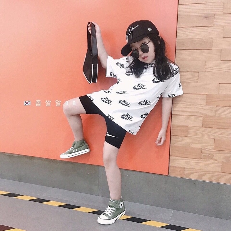 Áo Thun Cotton Tay Ngắn Thời Trang Mùa Hè Phong Cách Hàn Quốc Mới Dành Cho Bé