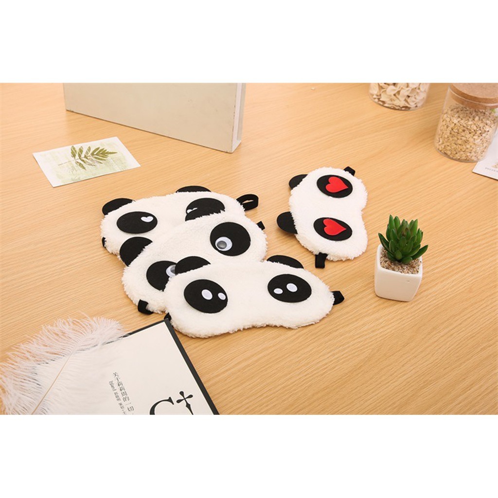 🍀Miếng Che Mắt Khi Ngủ Hình Panda Dễ Thương - Mặt Nạ Che Mắt Ngủ HOME24HPANDA🍀