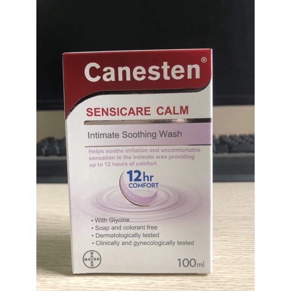 [PHÁP]-Dung Dịch Vệ Sinh Phụ Nữ Canesten Sensicare Calm 100ML /Chai (Kèm quà tặng hoặc không quà tặng). DKSH VIỆT NAM.