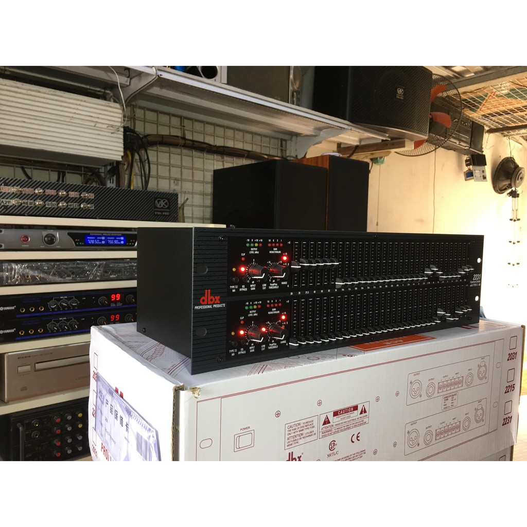 lọc tiếng equalizer dbx - 2231