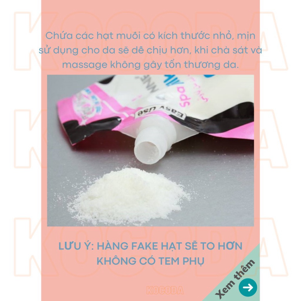 Muối Tắm Sữa Bò 💕𝑭𝒓𝒆𝒆𝒔𝒉𝒊𝒑💕 Muối Tắm Tẩy Tế Bào Chết A Bonne Spa Milk Salt Chính Hãng