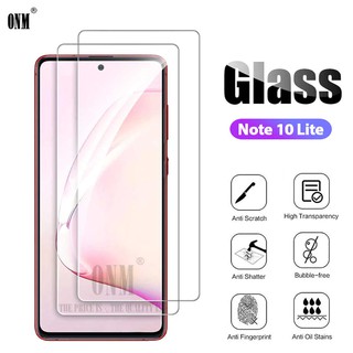 Kính cường lực Samsung Note 10 Lite (Chuẩn 9H Trong Suốt, Không Full)