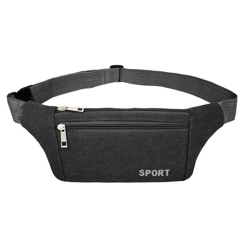 Túi Đeo Hông Đeo Bụng Mỏng Sport, Túi Đeo Bụng Chạy Bộ Vải Bố Chống Thấm,Chống Trầy, Đa Năng, Tiện Dụng