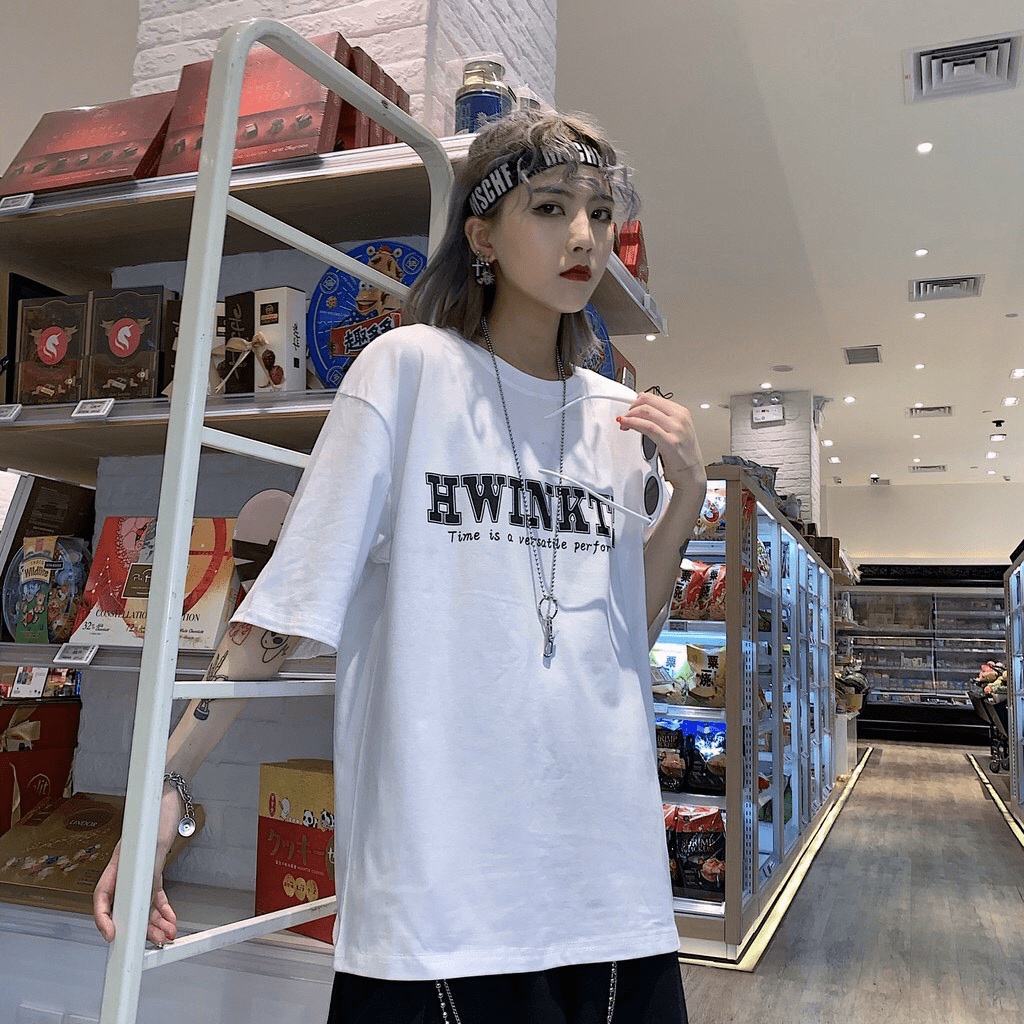 Áo Thun Unisex Form Rộng Tay Lỡ In Chữ Phong Cách Cá Tính Mẫu Mới Chuẩn Form - CLITUS