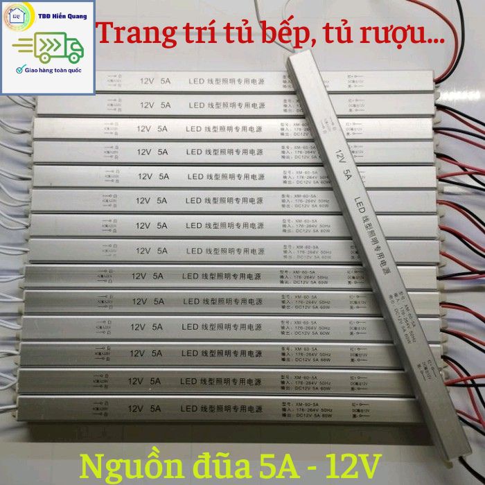 Nguồn đũa 12v - 2A - 5A các loại công suất 24-36-60w