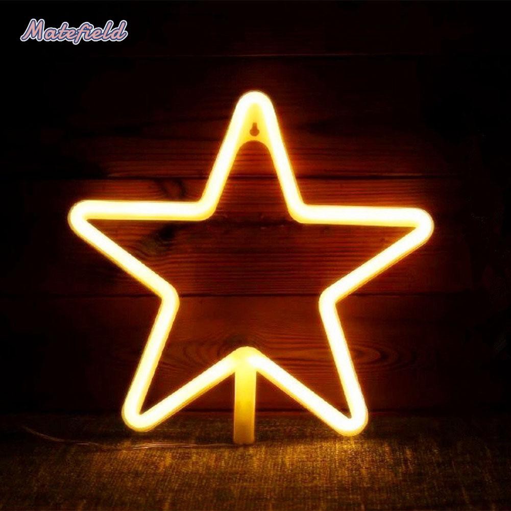 Creative Neon Sign Light Kids Room Night Lamp Coffee Bar Mural Party Decor