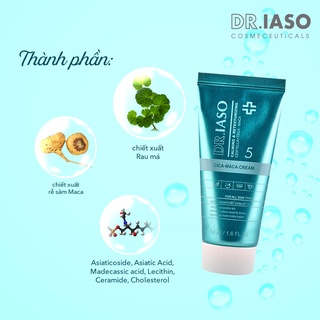 Kem dưỡng ẩm và phục hôi da dr iaso mint 50ml