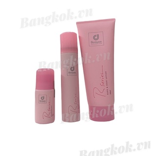 Combo Dưỡng thể + lăn + Xịt toàn thân hương nước hoa Rseries Malaysia