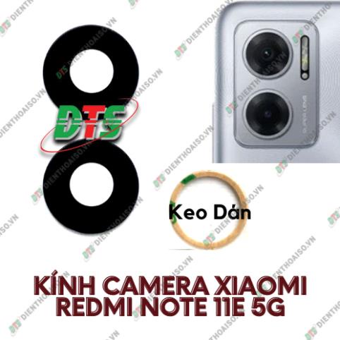 Kính camera xiaomi Redmi Note 11E 5g kèm keo dán