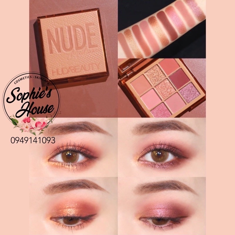 Bảng mắt HUDA NUDE MEDIUM