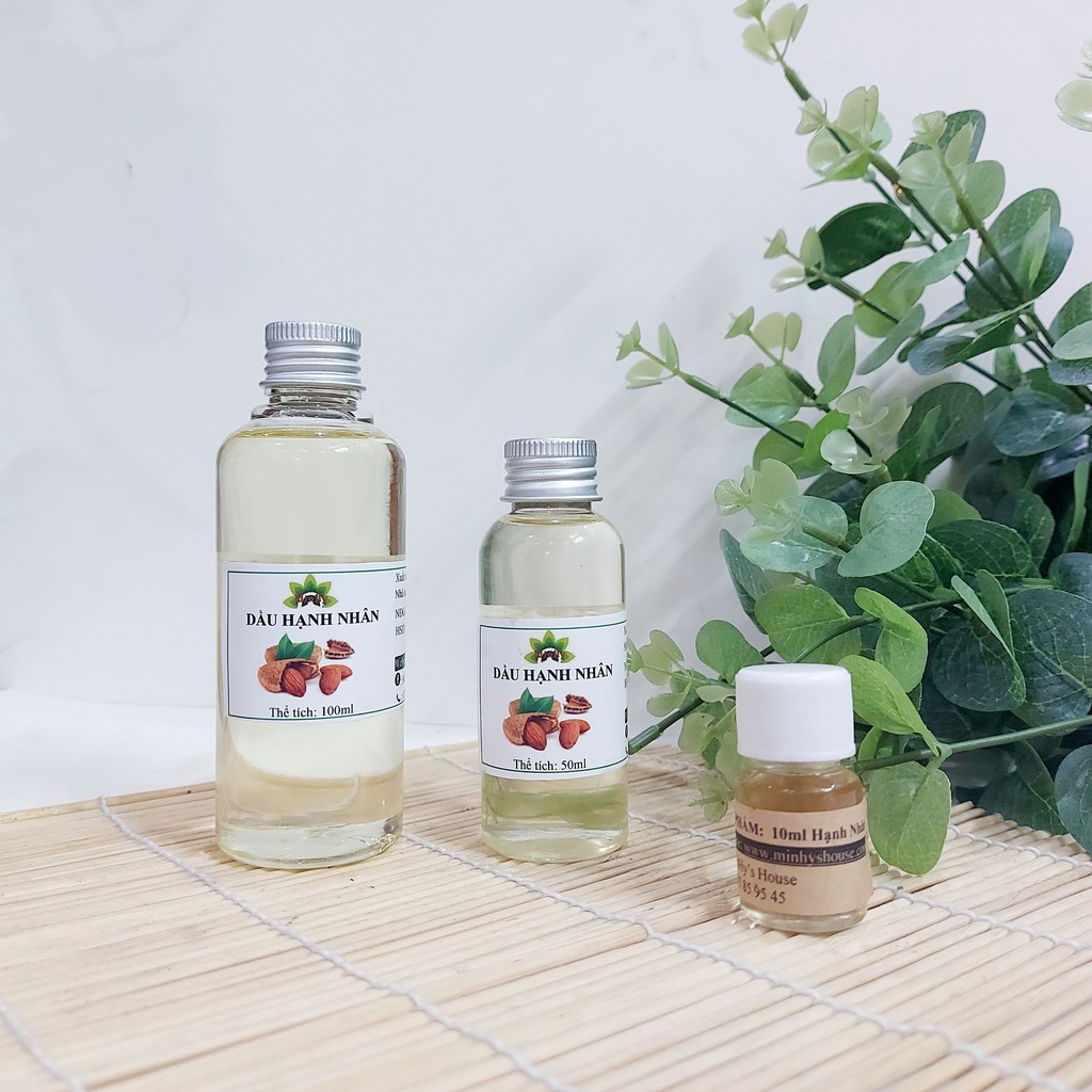 Dầu Hạnh Nhân PHÁP_Almond Oil_1 lít 210k_nguyên liệu làm mỹ phẩm handmade