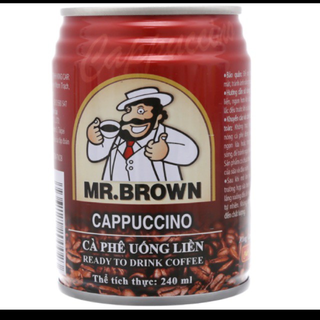 Cà Phê Lon Mr Brown Đủ Vị 240Ml | BigBuy360 - bigbuy360.vn