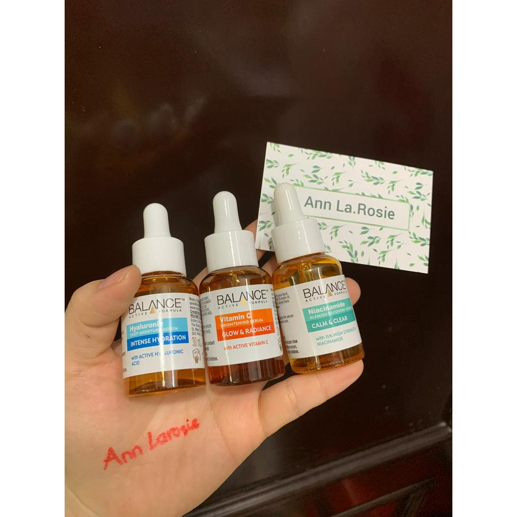 Serum Dưỡng Trắng, Sáng Da, Ngừa Thâm Mụn, Cấp Nước, Giảm Mụn, Phục Hồi Da, Ngừa Lão Hóa Balance 30ml