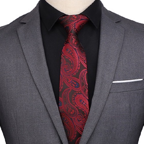 Cravat Nam bản lớn 8cm phù hợp phong cách công sở, thanh lịch, cà vạt nam thời trang - CV-8138