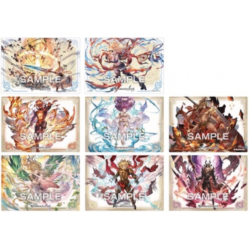 Thẻ nhân phẩm Granblue Fantasy Clear Card Collection Gum 5