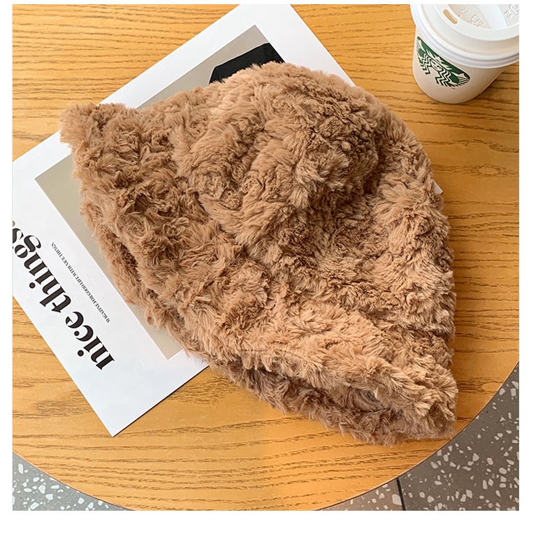 Nón Tai Bèo Phủ Bông Dày Giữ Ấm Thời Trang Mùa Đông Sành Điệu Dành Cho Nữ