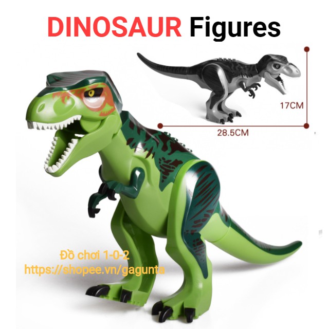 Lego Khủng Long Tyrannosaurus Xanh Lá Jurassic World Lele