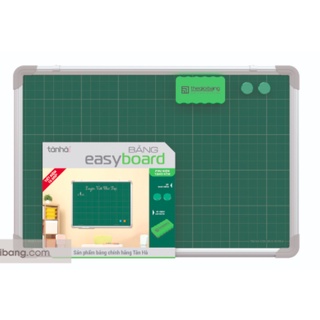BẢNG PHẤN TỪ XANH TREO TƯỜNG - EASY BOARD , BẢNG PHẤN chống lóa an toàn và bảo vệ mắt 40X60 , 60X80 cm