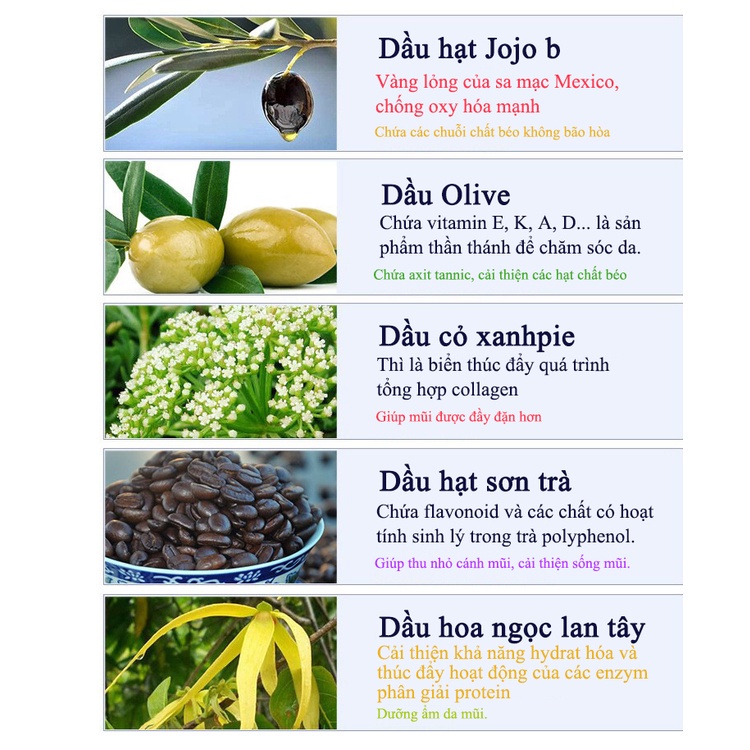 Tinh dầu nâng mũi 10ml serum cao mũi tự nhiên, làm đẹp mũi, thu nhỏ cánh mũi, tạo cao dáng mũi