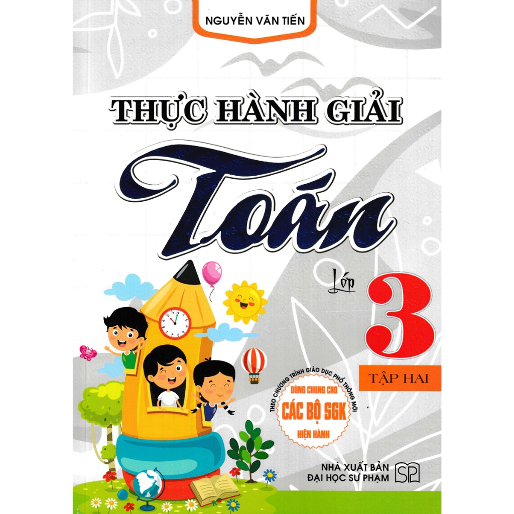 Sách Tham Khảo - Combo Thực Hành Giải Toán Lớp 3 - Tập 1 + 2 (Bộ 2 Cuốn) - HA