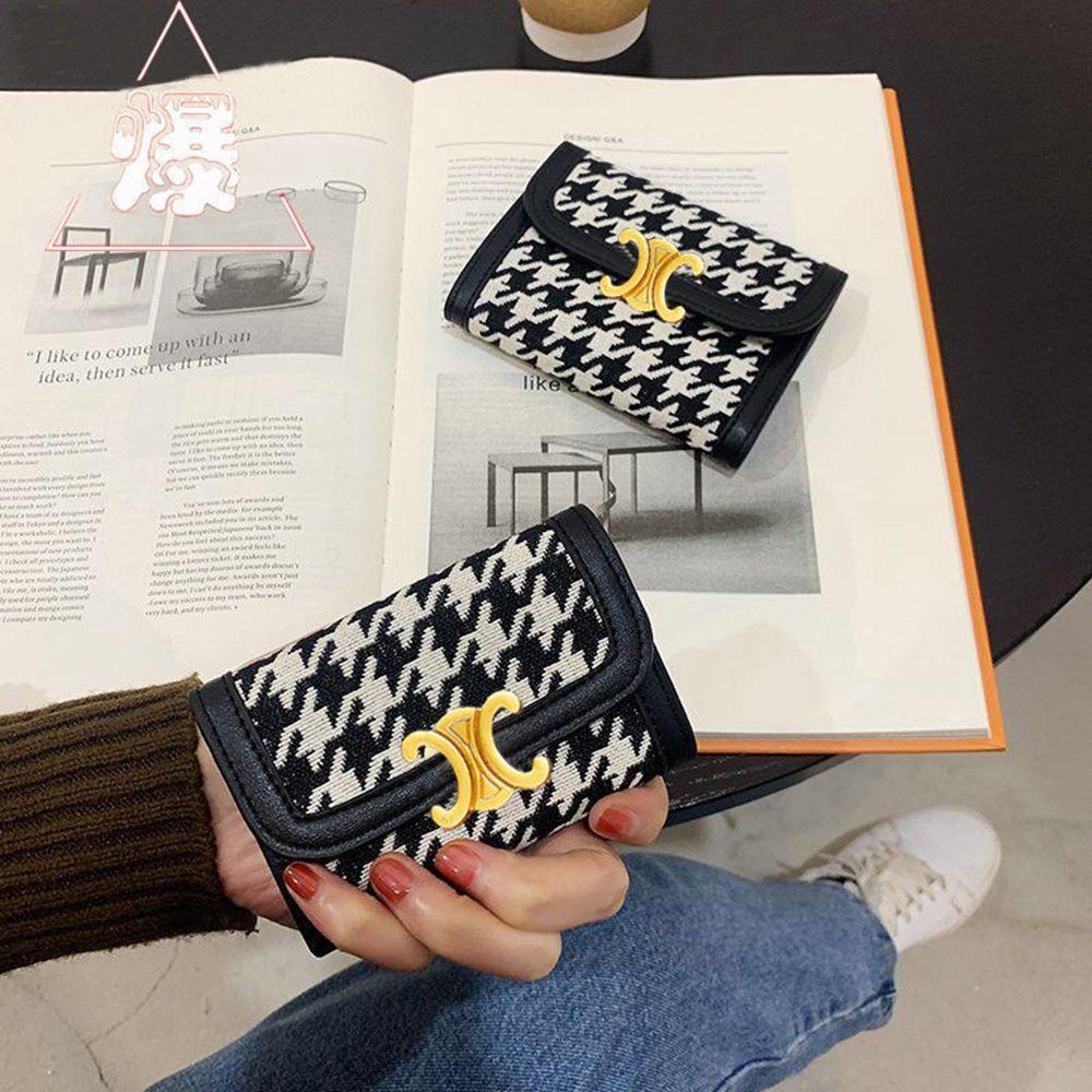 ELLSWORTH Ví Gấp Cầm Tay In Họa Tiết Vintage Cho Nữ