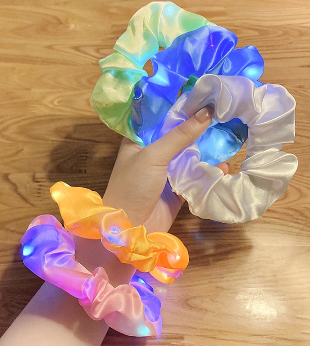 Dây buộc tóc có đèn led phát quang thời trang cho nữ