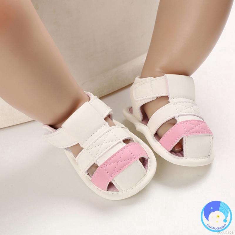 Giày Sandal Đế Mềm Chống Trượt Cho Bé Từ 0-18 Tháng Tuổi