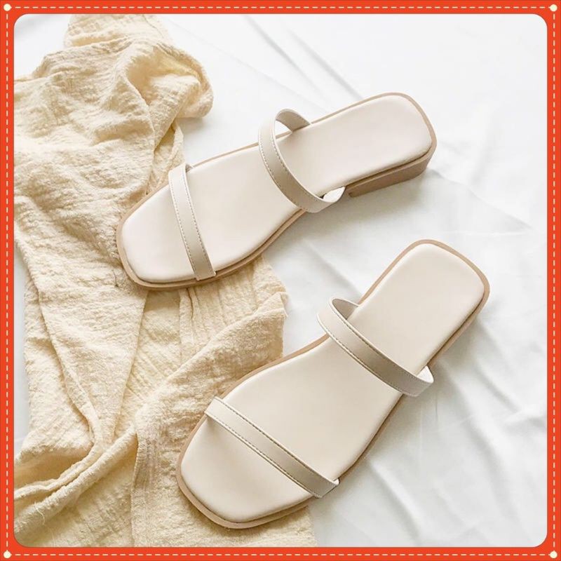 Dép xẹp dây mãnh đơn giản nhẹ chống chơn BIG SIZE 32 33 34 40 41 42 43