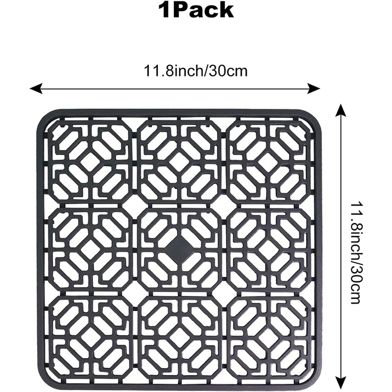 Tấm Silicone Bảo Vệ Bồn Rửa Chén Bằng Thép Không Gỉ Chịu Nhiệt Tiện Dụng