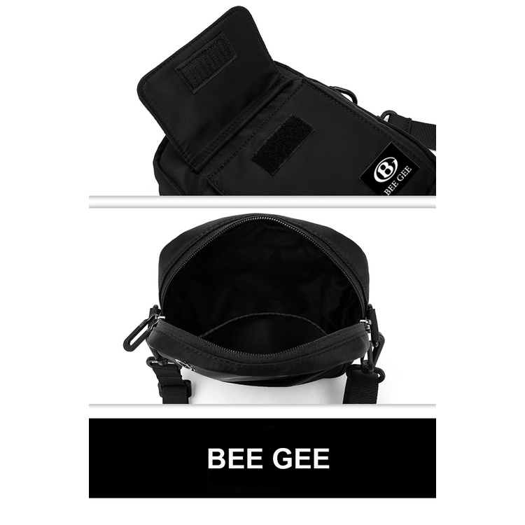 Túi đeo chéo nam nữ thời trang BEE GEE 0127 để điện thoại ipad chống thấm nước đẹp giá rẻ chất lượng tốt