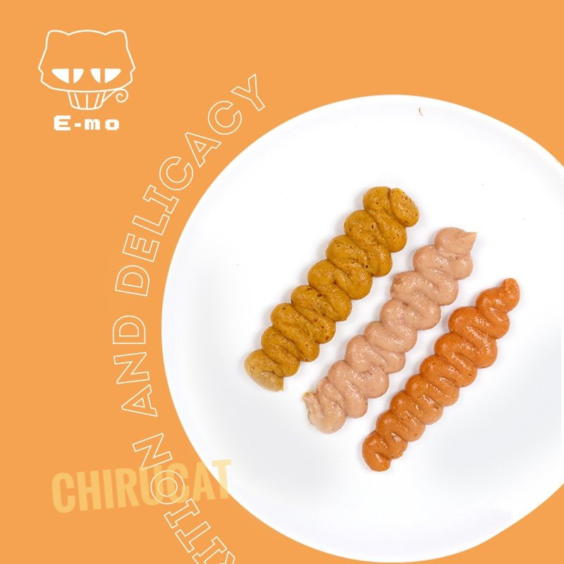 Súp Thưởng EMO Tuýp 90gr Cá Hồi,Vịt,Cá Ngừ