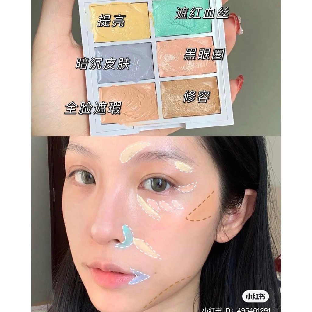 Che khuyết điểm NYX color  6 ô
