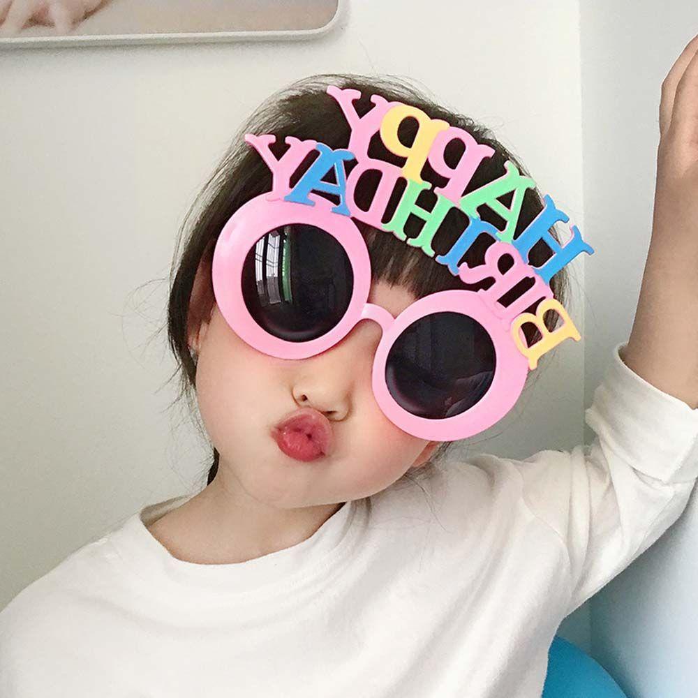 TWINKLE Mắt Kính Thời Trang Vui Nhộn Phong Cách Hàn Quốc Cho Bé