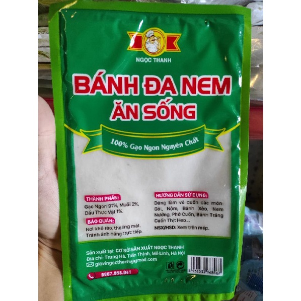 Bánh đa nem ăn sống Ngọc Thanh gói 24 lá
