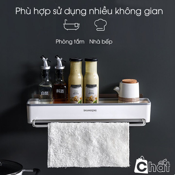 Kệ nhà tắm dán tường cao cấp Shuangqing SQ-5255