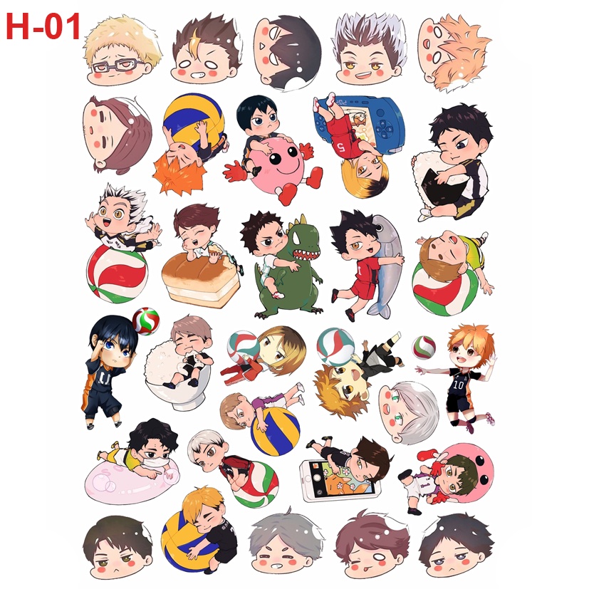 Stickers/ Hình dán anime Haikyuu!
