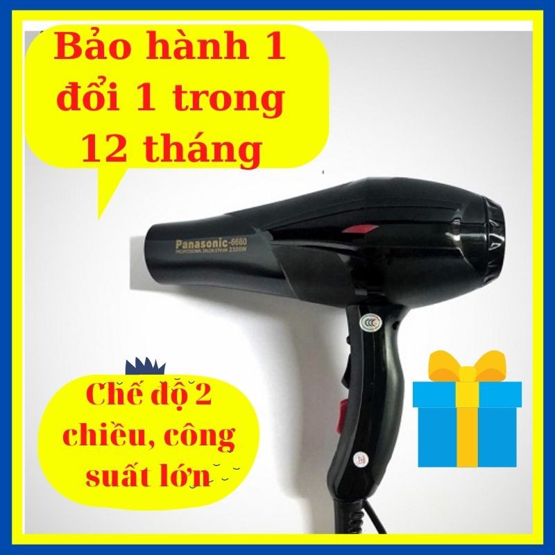 Máy Sấy Tóc Mini Công Suất Lớn 2 Chế Độ Bảo Hành 12 Tháng