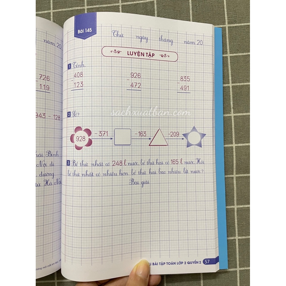 Sách Vở Ô Li Bài Tập Toán 2 Quyển 2 (Biên Soạn theo chương trình Giáo dục phổ thông mới)