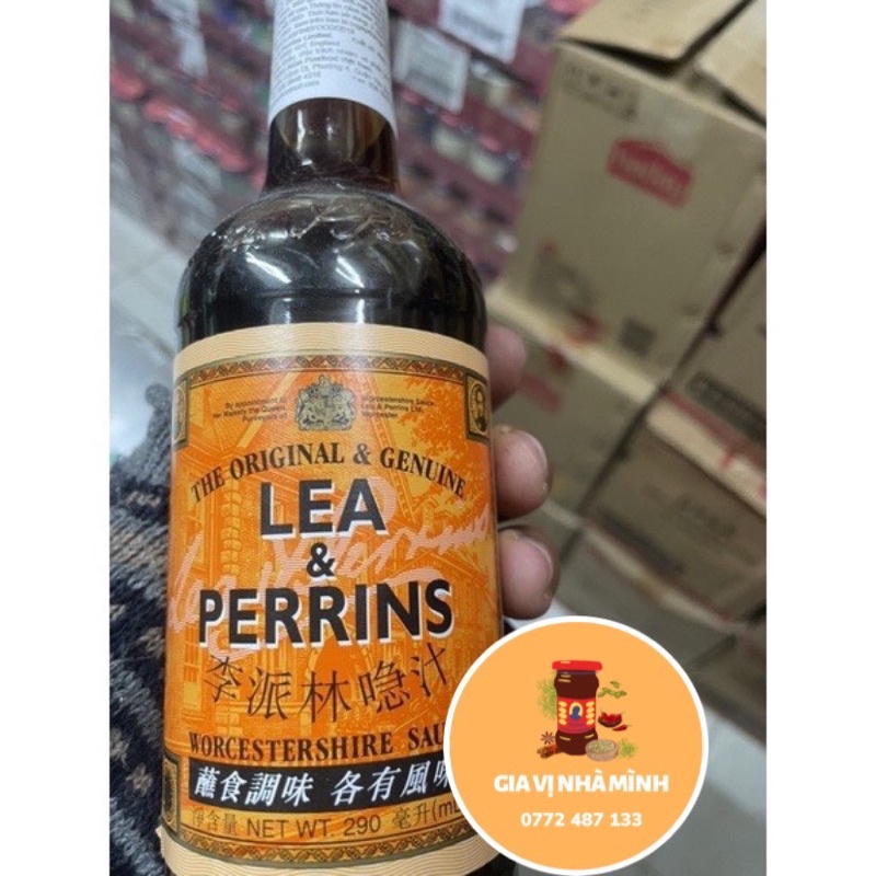 SỐT LEA &amp;PERRINS 290ML-WORCESTERHIRE SAUCE