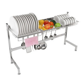 Kệ Bếp - Kệ Chén Inox, Kệ Úp Chén, Kệ Để Chén Bát Trên Bồn Rửa INOX 304 SUZUMI SU-95W3 Cao Cấp - 95 Cm