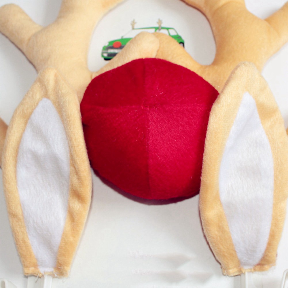 Bộ 3 phụ kiện trang trí xe hơi hình tuần lộc