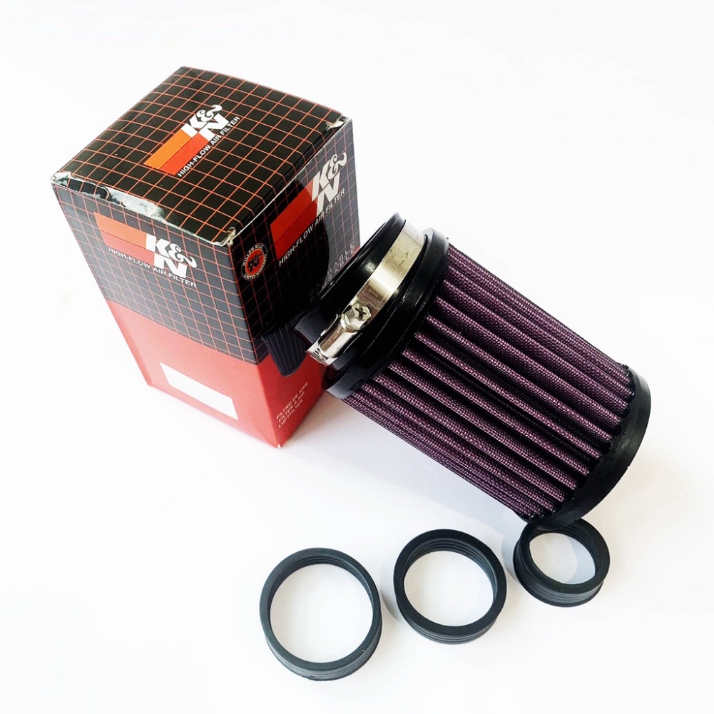 Lọc Gió Trụ Kiểu KN K3 Lưới Thép Cho Mọi Dòng Xe