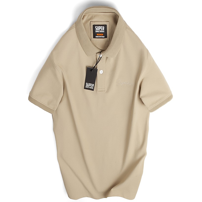 Áo Thun Có Cổ Nam Polo Trơn Hàng Hiệu SUPER BROS Xịn, Đẹp. Vải. Logo Thêu Với Nhiều Màu Áo Nam Tính. Cam Kết Chính Hãng. | BigBuy360 - bigbuy360.vn