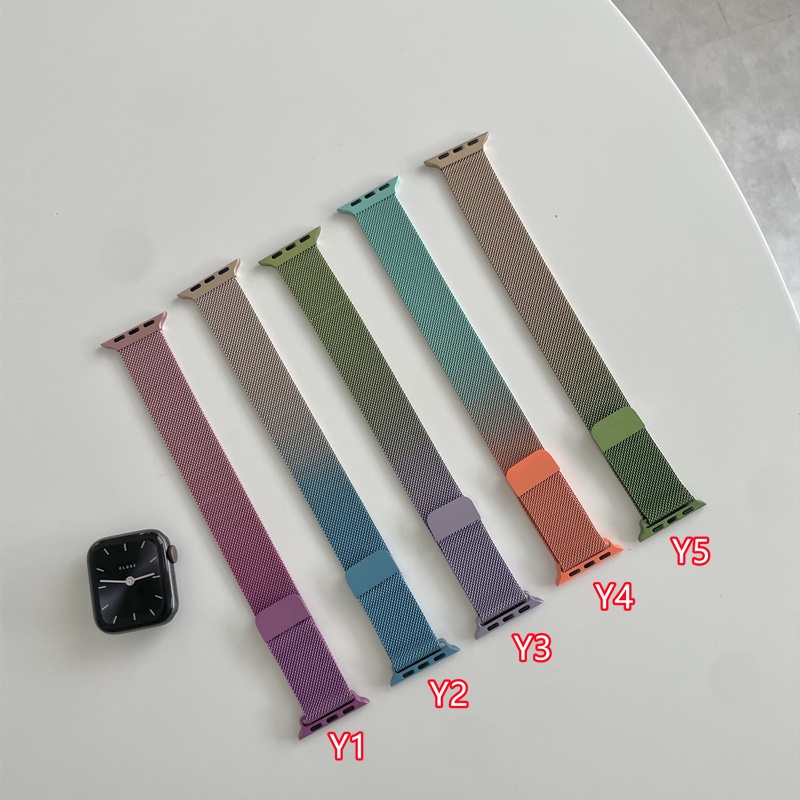 Dây Đeo Inox Milanese Cho Đồng Hồ Thông Minh Smart Watch Series 7 5 4 3 2 6 SE 38mm 40mm 42mm 44mm