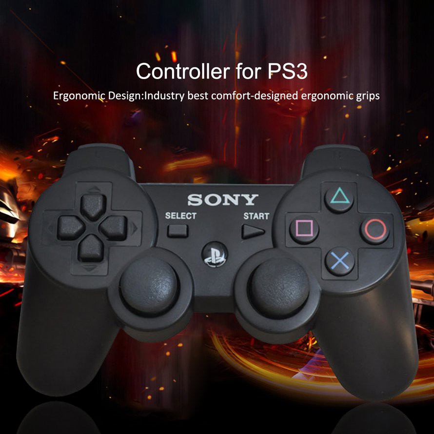 Tay Cầm Chơi Game Bluetooth Không Dây Cho Sony Ps3 Dual Shock 3