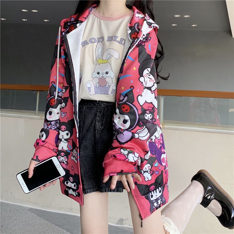 【Ready Stock】Áo Khoác Hoodie Kiểu Đồng Phục Phong Cách Harajuku | BigBuy360 - bigbuy360.vn